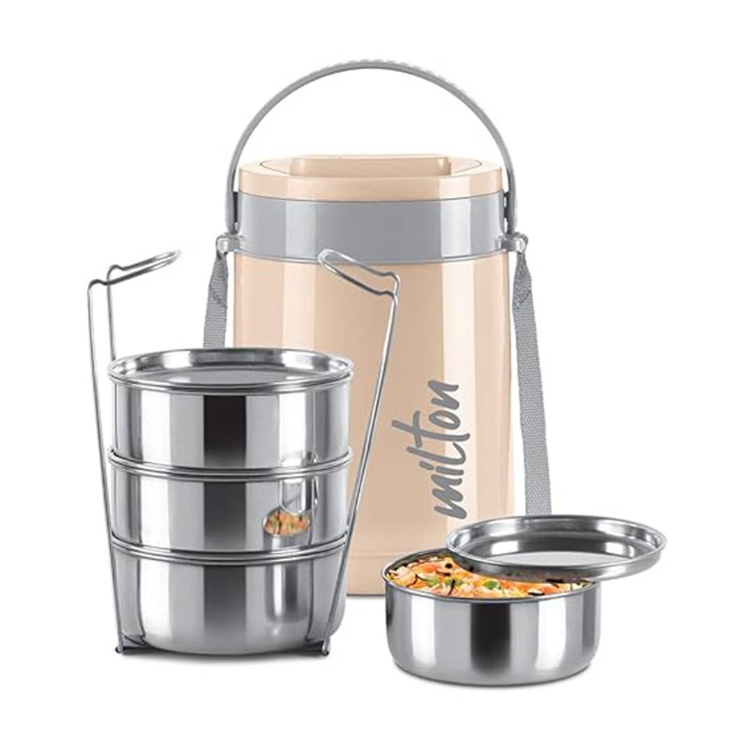 Milton Classic Tiffn 4 Stainless Steel Lunch Box